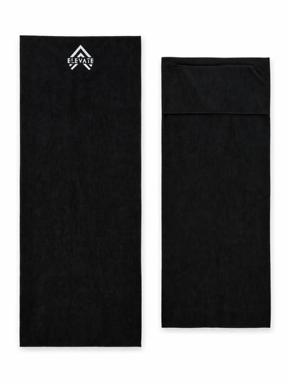 Performance Towel™ | Anti-slip Fitness Handdoek met Opbergvak