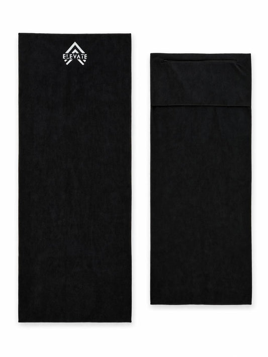 Performance Towel™ | Anti-slip Fitness Handdoek met Opbergvak